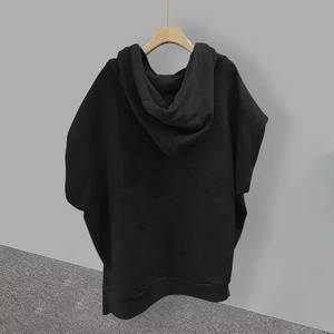 เสื้อกล้ามฮิปฮอปแขนกุดมีซิปครึ่งแขนมีกระเป๋าพิมพ์ลายดิจิทัลแฟชั่นเกาหลีแนวสตรีทลำลองฤดูร้อน - Product Image 5