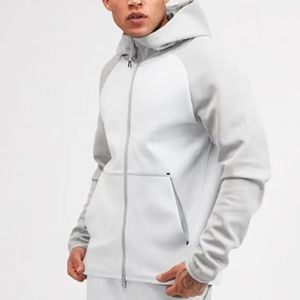 Conjunto Deportivo Personalizado, Sudadera con Capucha, Pantalones Deportivos, Mangas Largas, para Hombre, Traje para Correr, con Paneles de Color, Alta Calidad - Product Image 3