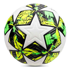 Balón de fútbol de PU de tamaño 5 de alta calidad oficial directo de fábrica, cuero de Unión térmica para juego profesional, precio barato - Product Image 4
