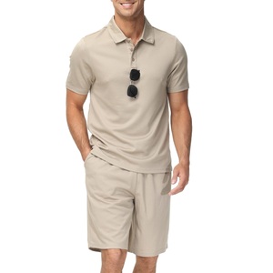 OEM venta al por Mayor de verano nueva llegada personalizada ropa deportiva para correr gimnasio chándal y corto 2 uds algodón transpirable camiseta conjunto - Product Image 4