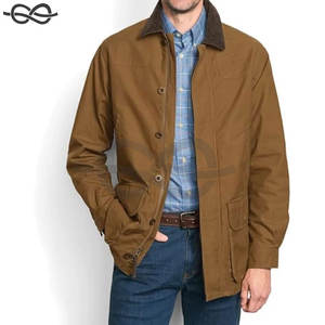 เสื้อโค้ทผู้ชายแบบคลาสสิกมีกระเป๋าซิปด้านหน้ามีฝาปิดแบบปุ่มพายุลำลองกลางแจ้งเสื้อสนามทนทานอเนกประสงค์ - Product Image 6