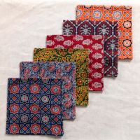 New Hand Block Printed Tisch Servietten Set Tücher Viele Baumwoll tuch Servietten Set für Tisch matte Erhöhen Sie Ihr kulinarisches Erlebnis