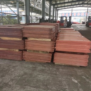 Calidad de exportación Pureza alta 99.95%-99.99% Cátodos de cobre Alta conductividad LME Aplicaciones de soldadura de grado industrial estándar - Product Image 3