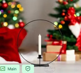 โคมไฟลวดสีดำหรูหราพร้อมสำเนียงทองแดงดีไซน์ทันสมัยสำหรับการตกแต่งบ้านที่มีสไตล์และการจัดแสงโดยรอบ - Product Image 6