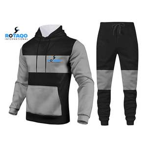 Conjunto Deportivo GXAMOY de 2 Piezas para Hombre, Chándal Informal con Cremallera Completa, Traje Deportivo para Correr, Ropa Deportiva - Product Image 1