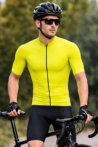Ensemble de maillot de cyclisme et de cuissard personnalisé |   Vêtements de vélo de route respirants et à séchage rapide pour hommes |   Vente en gros OEM - Product Image 2