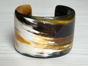 Brazaletes de cuerno de búfalo Pulseras Cuerno de vaca Joyería Pulsera Venta caliente por Artesanías de media luna - Product Image 6