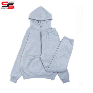 Sudadera de algodón polar para mujer, Sudadera con capucha y cremallera, conjuntos de 2 piezas para mujer, conjunto de chándal deportivo para correr para mujer - Product Image 1