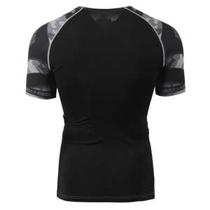 Chemise de compression de surf à manches longues de protection solaire, logo personnalisé de haute qualité, sublimée, respirante, écologique, séchage rapide, UPF - Product Image 5