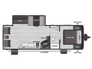 New 2026 Keystone C-o-l-e-m-a-n 25R Factory price travel trailers arranged for large orders Ready to ship - Product Image 2