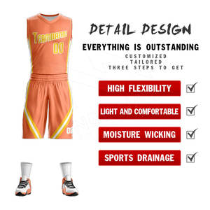 Youth Basketball Uniform Sets <b>Shirts</b> and Shorts Team Name Customized Sublimation Basketball Uniform Bsci, <b>Polyester</b>, Sportswear - Product Image 4