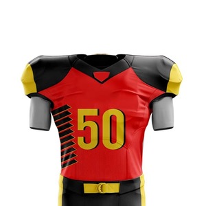 Uniforme de fútbol americano último estilo Manga corta secado rápido 100% poliéster personalizable adulto uniforme de fútbol americano - Product Image 4