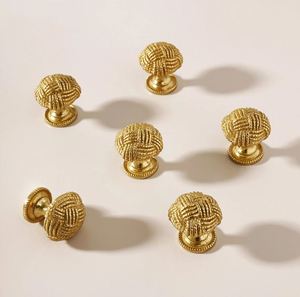 Bow Shape Brass Knob <b>Pull</b> Cabinet Drawer <b>for</b> <b>Home</b> Dresser Door Cabinet Furniture Decorative Kitchen Wardrobe Handle Knobs 2024 - Product Image 5
