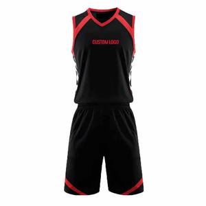 Uniforme de basket-ball unisexe à séchage rapide et respirant 100% polyester vêtements de sport pour adultes enfants grande taille nouvelle arrivée équipes imprimées - Product Image 2