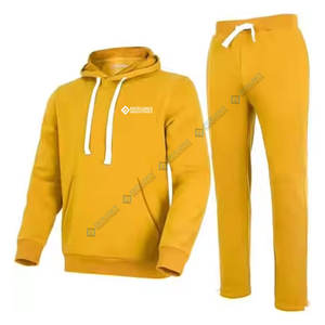 Survêtement en polaire deux pièces avec haut à manches longues et pantalon pour le sport et la détente Survêtements en polaire - Product Image 1