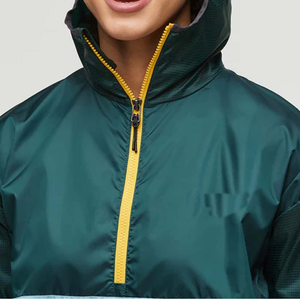 แจ็กเก็ตกันน้ำสำหรับผู้หญิง, แจ็กเก็ตกันน้ำกันลมมีฮู้ดสำหรับใส่กลางแจ้ง - Product Image 4
