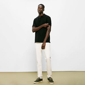 Logotipo personalizado 100% Color personalizado Hombres Escuela Uniforme DE TRABAJO Polo Camisetas Verano Slim Fit Ropa DE TRABAJO Polo de los hombres - Product Image 4