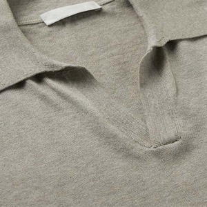 Camisetas Polo Personalizadas Unisex Algodón Tallas Grandes Manga Corta Venta Al por Mayor Polos de Hombre Camisas Polo Deportivas Informales en Blanco - Product Image 2