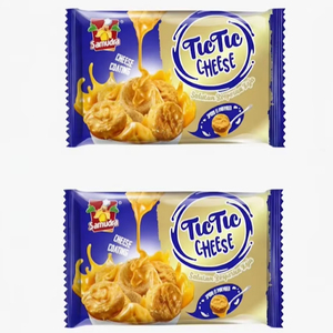 Collations aux céréales aromatisées au fromage 80g Aliments instantanés 2025 Nouveaux produits Croûte de riz - Product Image 1