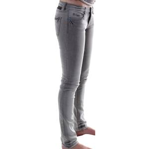 Jean en denim personnalisé à jambes larges pour femmes, pantalon boyfriend pour femmes - Product Image 4