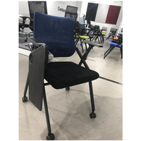 Chaise de formation super pratique, nouveau produit, chaise d'école avec tablette d'écriture, adaptée au bureau ou à l'école