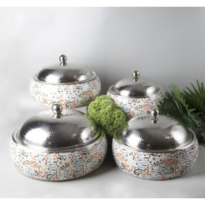 Vente en gros de vaisselle pour marmite chaude pour buffet, plat de présentation, marmite festive, plat de casserole pour service alimentaire au meilleur prix - Product Image 6