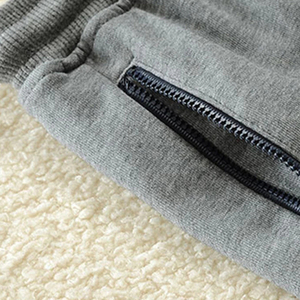 2025 OEM Chất Lượng Cao Biểu Tượng Tùy Chỉnh Thêu Giữa Eo Trẻ Em Chàng Trai Quần Trẻ Em Quần Giản Dị Quần Bó Sát 100% Cotton Đàn Hồi - Product Image 6