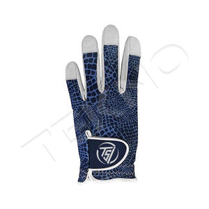 Meilleure vente sur personnaliser le logo de la marque Conception personnalisée et impression personnalisée Gants de golf à la main en cuir chaud - Product Image 4