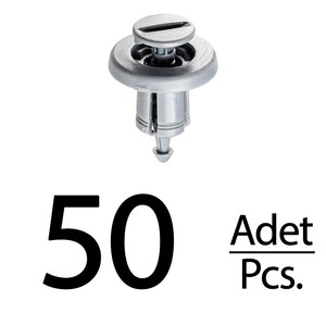 Clips de fixation pour toit de Renault Trafic 2001-2014 - 50 pièces - Product Image 1
