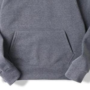 Sweat à capuche en molleton 100 % coton de haute qualité pour homme, tricoté, uni, personnalisable, teint, avec poche, idéal pour l'hiver - Product Image 3