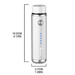 Rasoir électrique rechargeable USB pour femmes, IPX7, pour le visage, la barbe, la moustache, les bras, les jambes, les aisselles, la ligne du bikini, avec indicateur de batterie LED, sans fil - Product Image 1