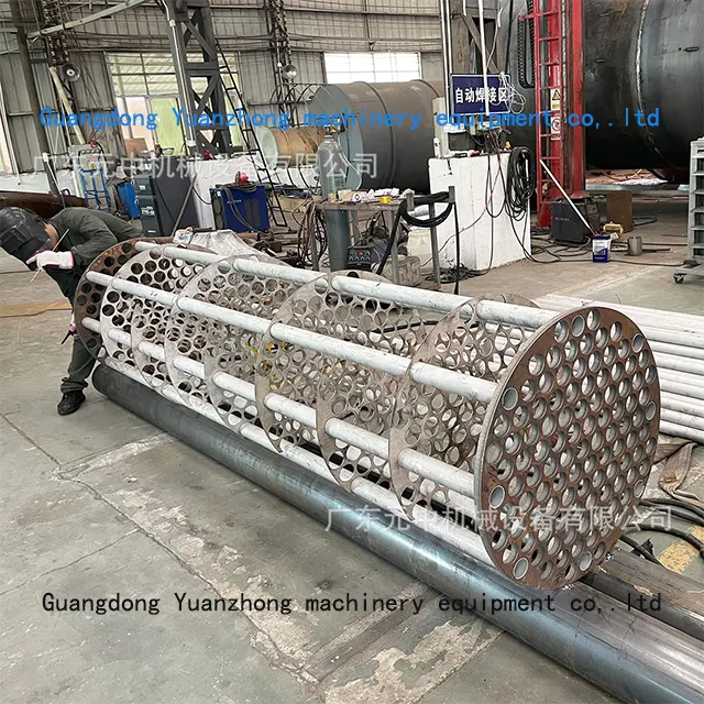 Shell And Tube Heat Exchanger Tube Cooler With Thick-Walled Seamless Pipes Resistant To Pressure And Corrosion Condenser