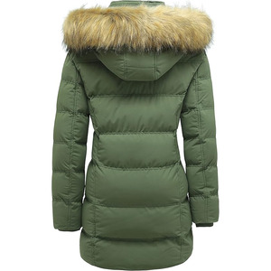 Breathable Quick Dry Woven Women Puffer Jackets Winter <b>Coats</b> Female Loose Fit Ladies - Product Image 3