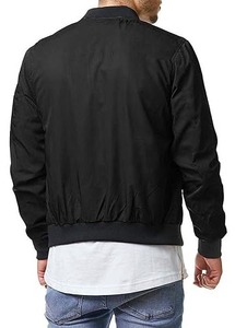 Blouson Bomber Col Montant en Toile de Haute Qualité 2025 avec Broderie Chenille pour Femmes et Hommes - Product Image 6