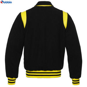 Veste universitaire unisexe sur mesure de qualité supérieure, grande taille, en laine d'hiver, très vendue, pour homme, avec boutons, imperméable - Product Image 2