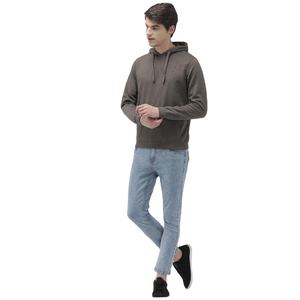 Sweat à capuche pour homme coupe classique 2025, logo brodé personnalisé, pull tendance de sport, haut décontracté personnalisé, sweat à capuche d'hiver - Product Image 2