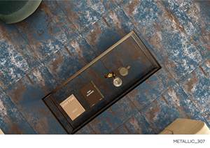 Matériaux de construction Carreaux métalliques d'intérieur 600*1200 Carreau de porcelaine de marbre émaillée rustique Carreau de céramique pour le sol - Product Image 6