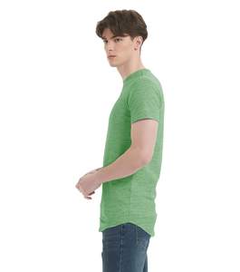 T-shirt décontracté pour homme, col rond, 100 % coton peigné respirant et confortable, tendance été 2025 - Product Image 5