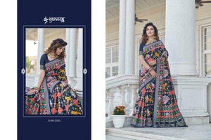 Gujarati-novias y sus saris tradicionales, impresionante - Product Image 2