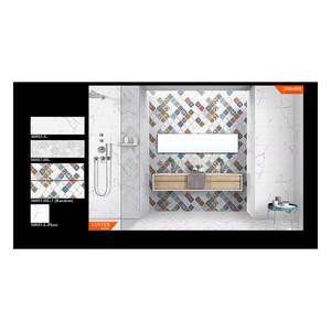 Usine fournissant des carreaux de céramique muraux pour salle de bain hôtel villa maison salle de bain carreaux de céramique pour la décoration intérieure - Product Image 1
