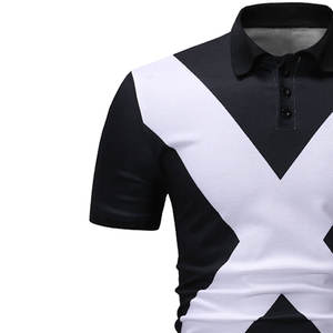 เสื้อโปโลผู้ชายสีทึบเสื้อยืดโปโลสำหรับผู้ใหญ่ขนาดใหญ่พิเศษเสื้อยืดโปโลสำหรับผู้ชายใส่ในฤดูร้อน - Product Image 5