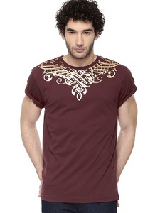 เสื้อยืดผ้าฝ้ายพิมพ์ลายสำหรับผู้ชายเสื้อยืดโอเวอร์ไซส์ธรรมดาพิมพ์โลโก้ตามสั่ง - Product Image 6