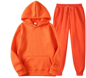Unisex <b>Boxing</b> Training Solid Pattern 2PCS Track Suit Set Customized High Quality Cotton Fleece Eco-friendly Breathable - Product Image 6