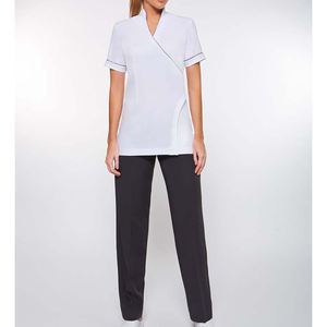 Tunique pour dames/Femmes Santé Beauté & Spa Workwear Beauté Tunique Beauté Tunique Tops Hôpital Scrubs Set Salon Top OEM Scrub Set - Product Image 2