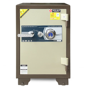 Key Lock Safes Suppliers and Exporters - Dual Lock Safes WELKO LX630 DK Brown - Product Image 1