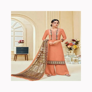 Dupatta/chal de terciopelo de seda púrpura bordado dorado para mujer, bordado pesado de 4 lados para fiesta, boda, estilo indio paquistaní - Product Image 4