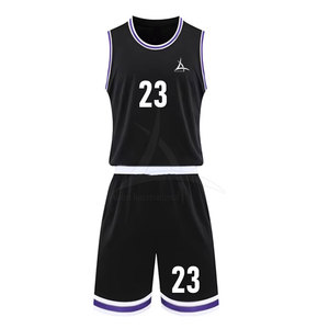 Tenues de basket-ball pour hommes avec logo personnalisé - Tailles plus grandes, respirantes, confortables, vêtements de basket-ball 100% polyester - Product Image 6