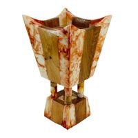 Brûleur d'encens écologique fait main en bois et résine |   Décoration d'intérieur, cadeau, ange/design personnalisé, couleurs personnalisées, faibles émissions, haute résistance à la chaleur