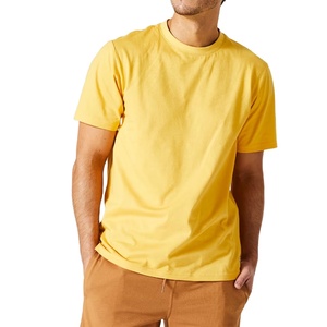 เสื้อยืดผ้าฝ้าย100% น้ำหนักมากเข้ารูปสำหรับผู้ชายเสื้อยืดคอกลมแขนสั้นสำหรับ2025ดีไซน์พิมพ์ลายแบบกำหนดเอง - Product Image 1