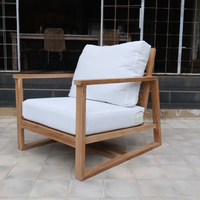 Sillas de madera de teca maciza Bali Nusa para comedor Park Villa Farmhouse-Alta CALIDAD DE Indonesia para terrazas caseras